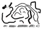 HPS Performance High Temp Reinforced Silicone Radiator and Heater Coolant Hose Kit Black 57-1511-BLK