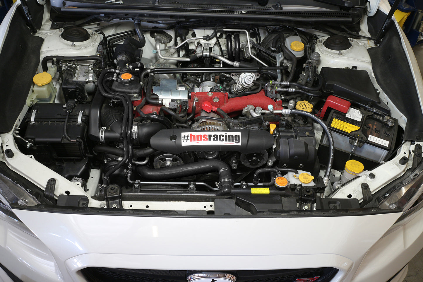 HPS Performance High Temp Reinforced Silicone Radiator and Heater Coolant Hose Kit, Black, 2015-2016 Subaru WRX STI 2.5L Turbo