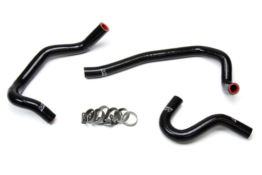 HPS Performance High Temp Reinforced Silicone Heater Coolant Hose Kit Black 57-1520-BLK