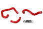 HPS Performance High Temp Reinforced Silicone Heater Coolant Hose Kit Red 57-1521-RED