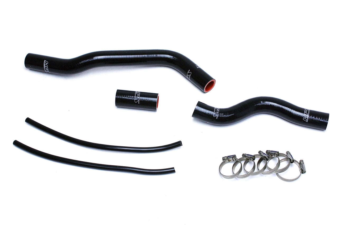 HPS Performance High Temp Reinforced Silicone Radiator Coolant Hose Kit Black 57-1525-BLK