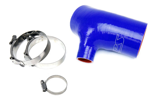 HPS Performance High Temp Reinforced Silicone Air Intake Hose Kit Blue 57-1544-BLUE