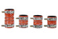 HPS Performance Ultra High Temp Aramid Reinforced Silicone Intercooler Hose Boots Kit Orange 57-1571