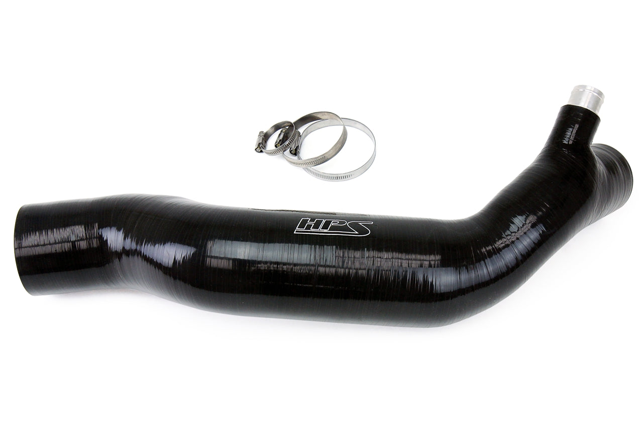 HPS Performance High Temp Reinforced Silicone Air Intake Hose Kit Black 57-1585-BLK
