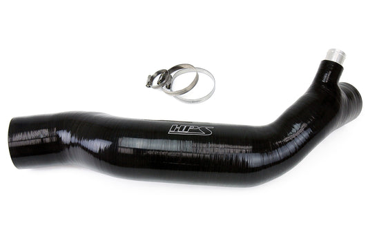 HPS Performance High Temp Reinforced Silicone Air Intake Hose Kit Black 57-1585-BLK
