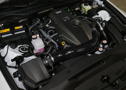 HPS Performance High Temp Reinforced Silicone Air Intake Hose Kit, Black, Lexus 2.0L Turbo, 57-1585-BLK