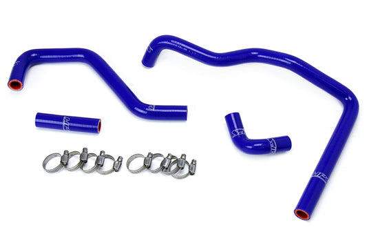 HPS Performance High Temp Reinforced Silicone Heater Coolant Hose Kit Blue 57-1587-BLUE
