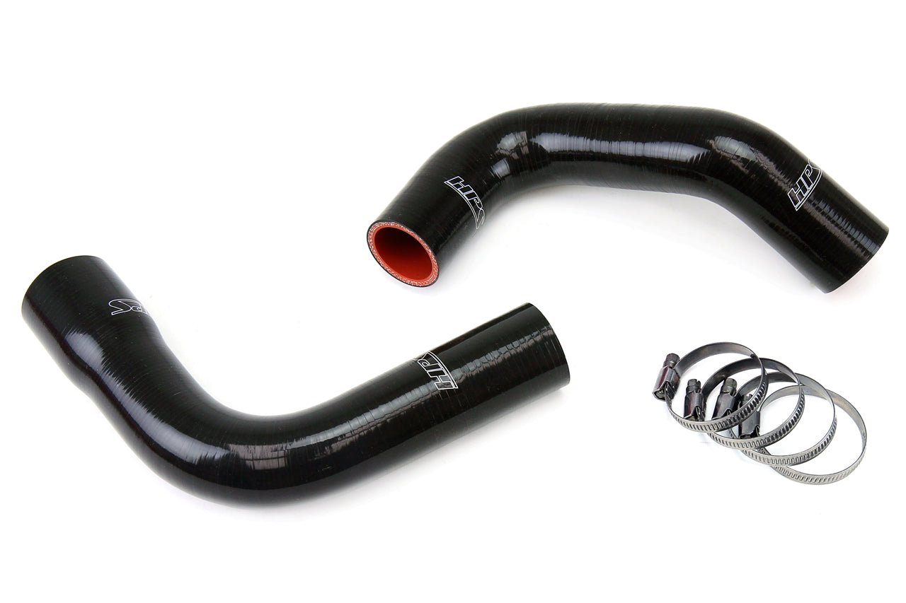 HPS Performance High Temp Reinforced Silicone Radiator Coolant Hose Kit Black 57-1588-BLK