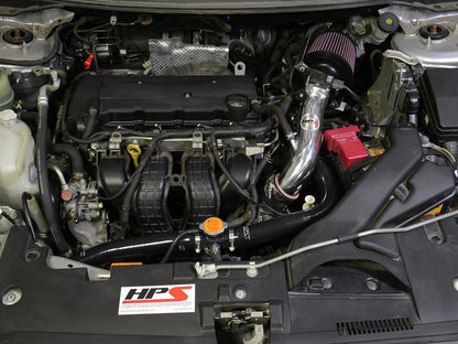 HPS Performance High Temp Reinforced Silicone Radiator and Heater Coolant Hose Kit, Black, Mitsubishi Lancer 2.0L 2.4L DE ES GTS (08-17), 57-1609-BLK