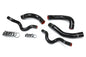 HPS Performance High Temp Reinforced Silicone Radiator Coolant Hose Kit Black 57-1630-BLK