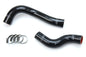 HPS Performance High Temp Reinforced Silicone Radiator Coolant Hose Kit Black 57-1632-BLK