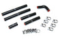 HPS Performance High Temp Reinforced Silicone Heater Coolant Hose Kit Black 57-1638-BLK