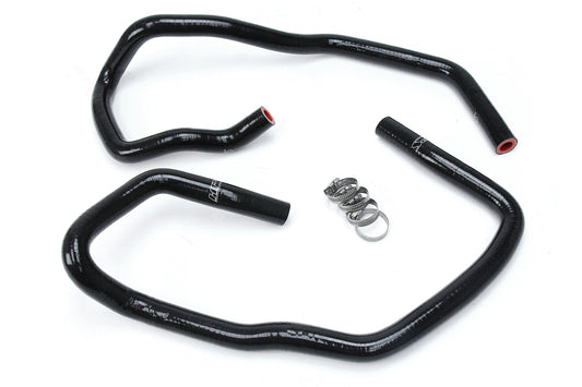 HPS Performance High Temp Reinforced Silicone Heater Coolant Hose Kit Black 57-1694-BLK