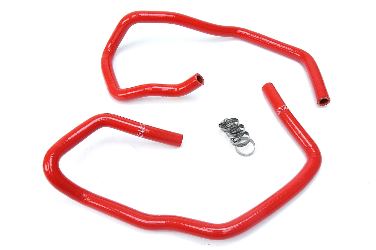 HPS Performance High Temp Reinforced Silicone Heater Coolant Hose Kit Red 57-1694-RED