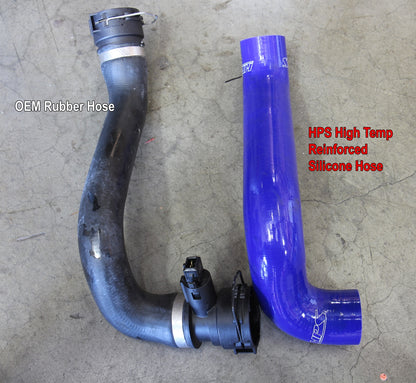 HPS Performance High Temp Reinforced Silicone Radiator and Heater Coolant Hose Kit, Red, 57-2076-RED