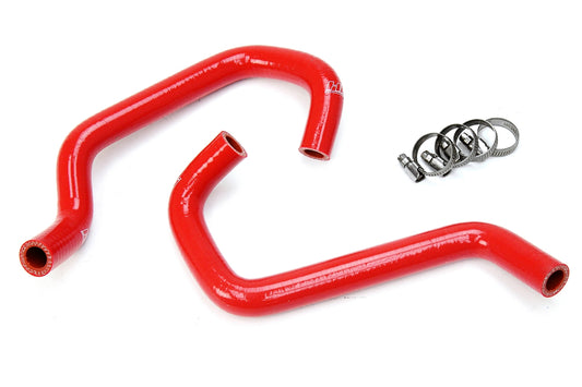 HPS Performance High Temp Reinforced Silicone Heater Coolant Hose Kit Red 57-1701-RED