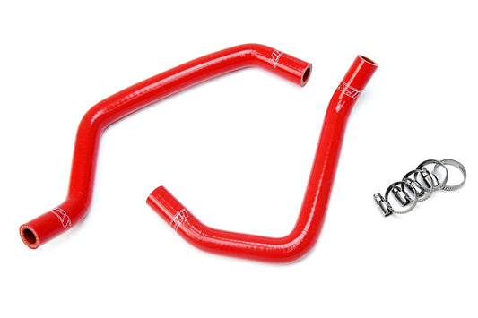 HPS Performance High Temp Reinforced Silicone Heater Coolant Hose Kit Red 57-1702-RED