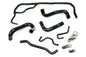 HPS Performance High Temp Reinforced Silicone Radiator Coolant Hose Kit Black 57-1725-BLK