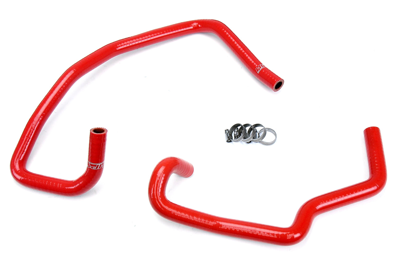 HPS Performance High Temp Reinforced Silicone Heater Coolant Hose Kit Red 57-1785-RED