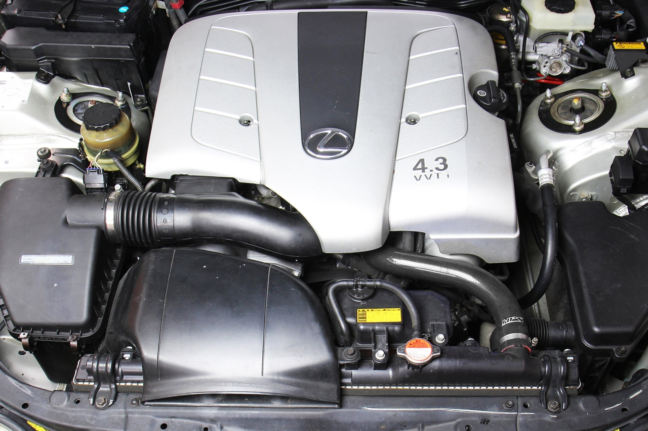 HPS Performance High Temp Reinforced Silicone Radiator Coolant Hose Kit, Black, 01-05 Lexus GS430/ 02-10 SC430 4.3L V8