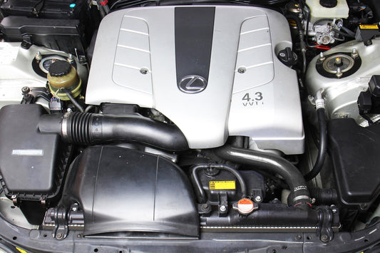 HPS Performance High Temp Reinforced Silicone Radiator Coolant Hose Kit, Black, 01-05 Lexus GS430/ 02-10 SC430 4.3L V8
