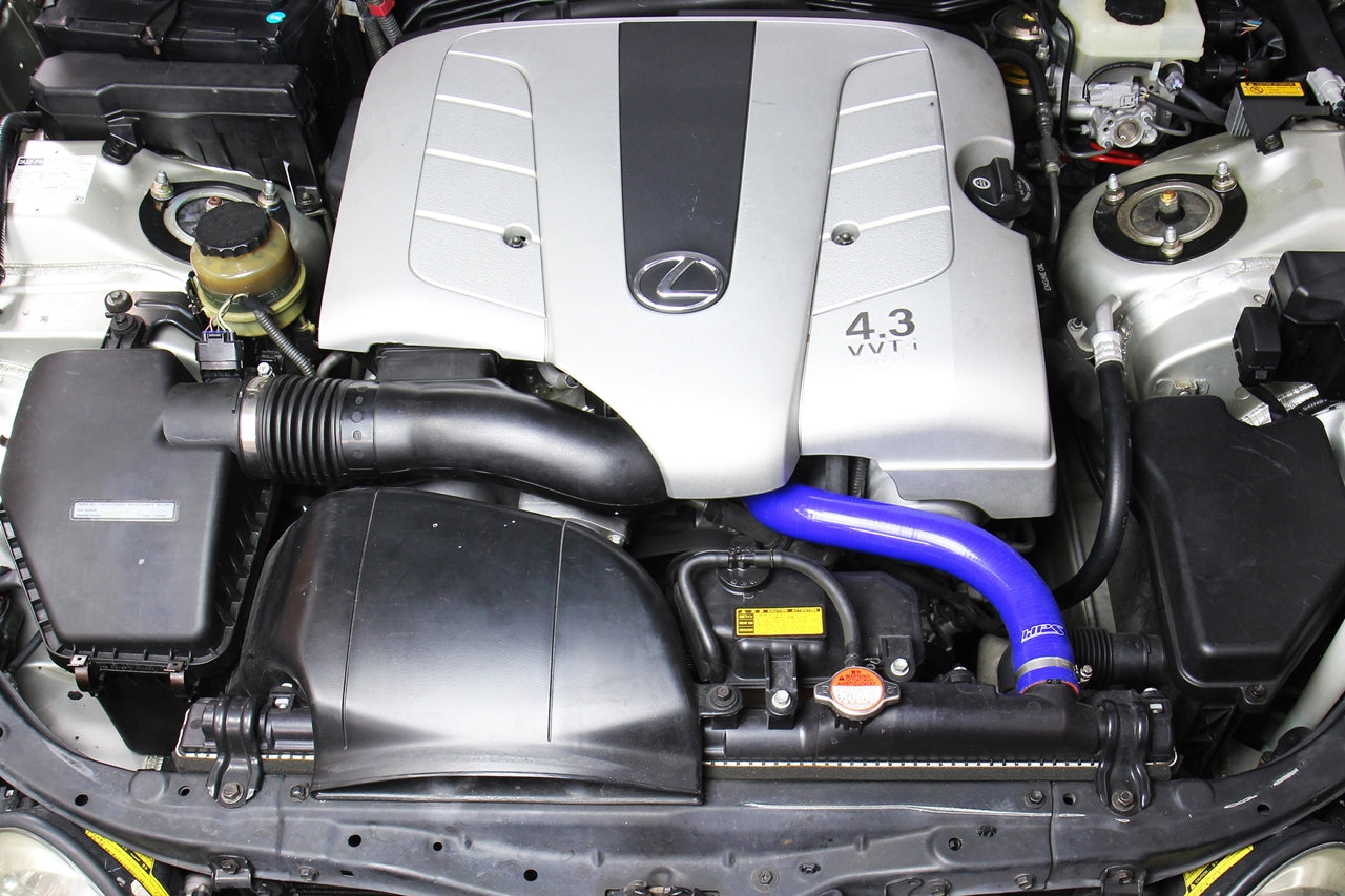 HPS Performance High Temp Reinforced Silicone Radiator Coolant Hose Kit, Blue, 01-05 Lexus GS430/ 02-10 SC430 4.3L V8