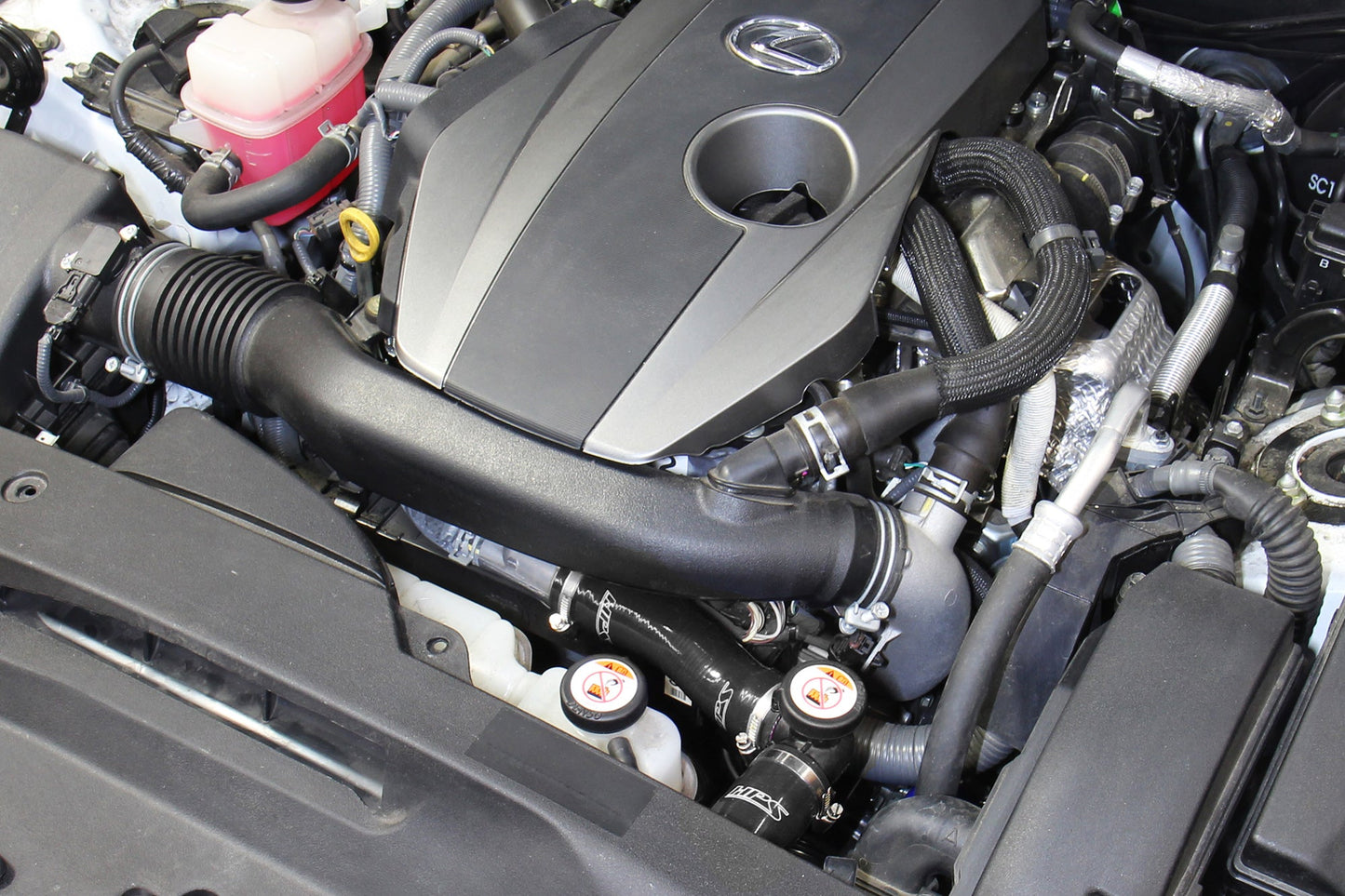 HPS Performance High Temp Reinforced Silicone Radiator Coolant Hose Kit, Black, 16-17 Lexus IS200t/ 18-25 Lexus IS300