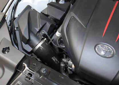 HPS Performance High Temp Reinforced Silicone Air Intake Hose Kit, Black, 19-24 BMW Z4 M40i/ 20-24 Toyota Supra 3.0L Turbo
