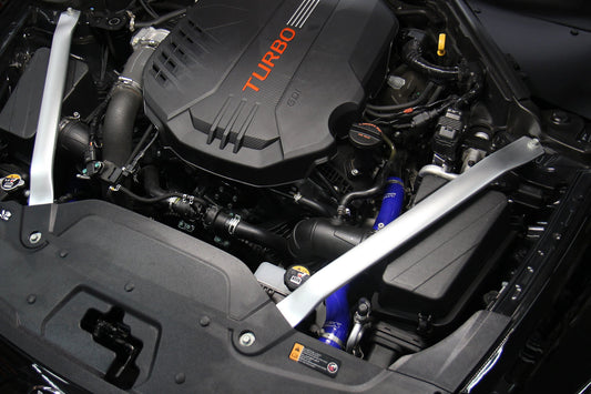 HPS Performance High Temp Reinforced Silicone Radiator Coolant Hose Kit, Black, 57-1964-BLK