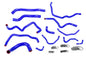 HPS Performance High Temp Reinforced Silicone Radiator and Heater Coolant Hose Kit Blue 57-2004-BLUE
