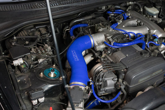 HPS Performance High Temp Reinforced Silicone Air Intake Hose Kit, Black, 1993-1996 Toyota Supra 3.0L Non Turbo MK4 2JZ-GE