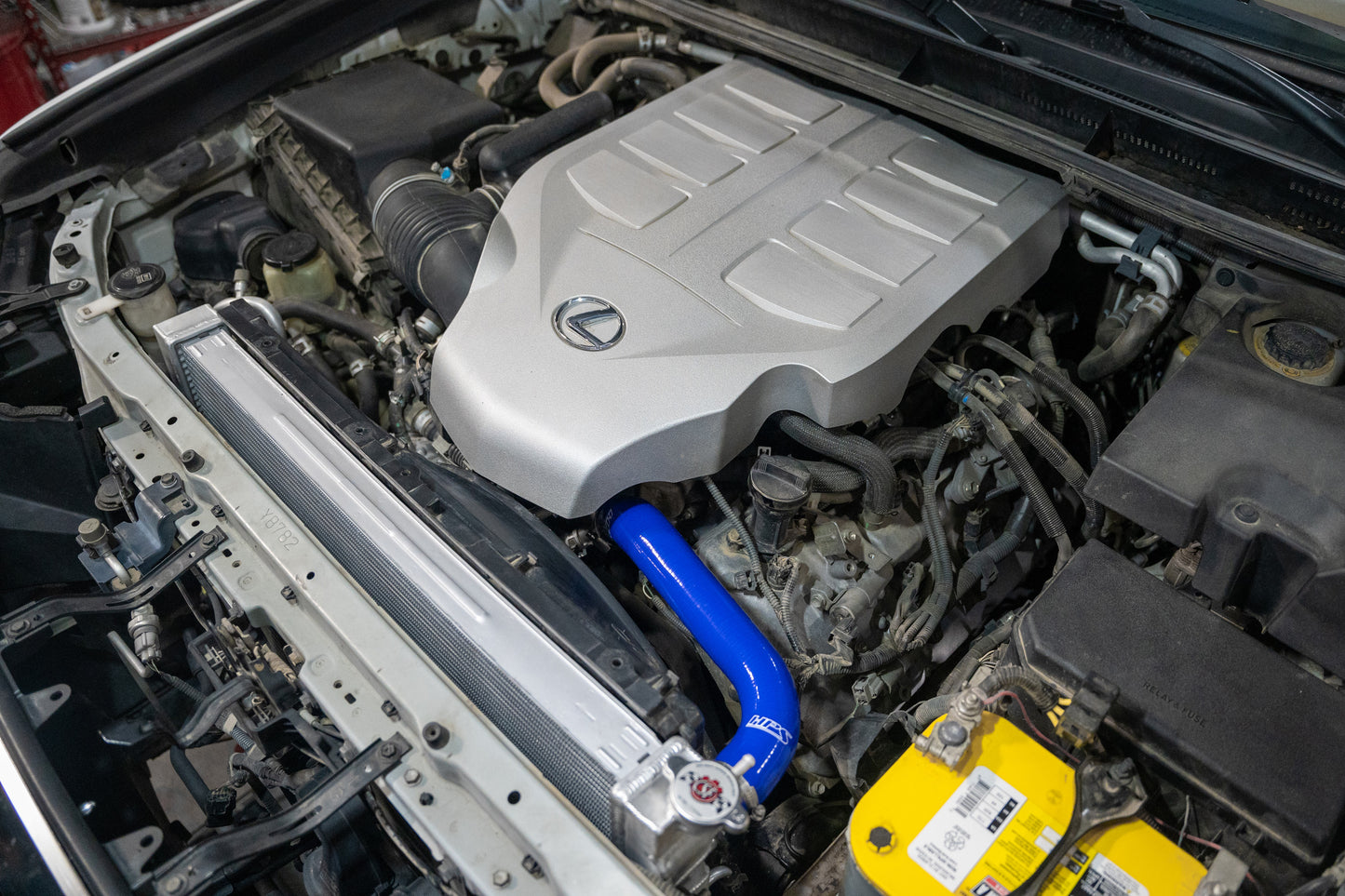 HPS Performance High Temp Reinforced Silicone Radiator Coolant Hose Kit, Blue, 2010-2023 Lexus GX460 4.6L