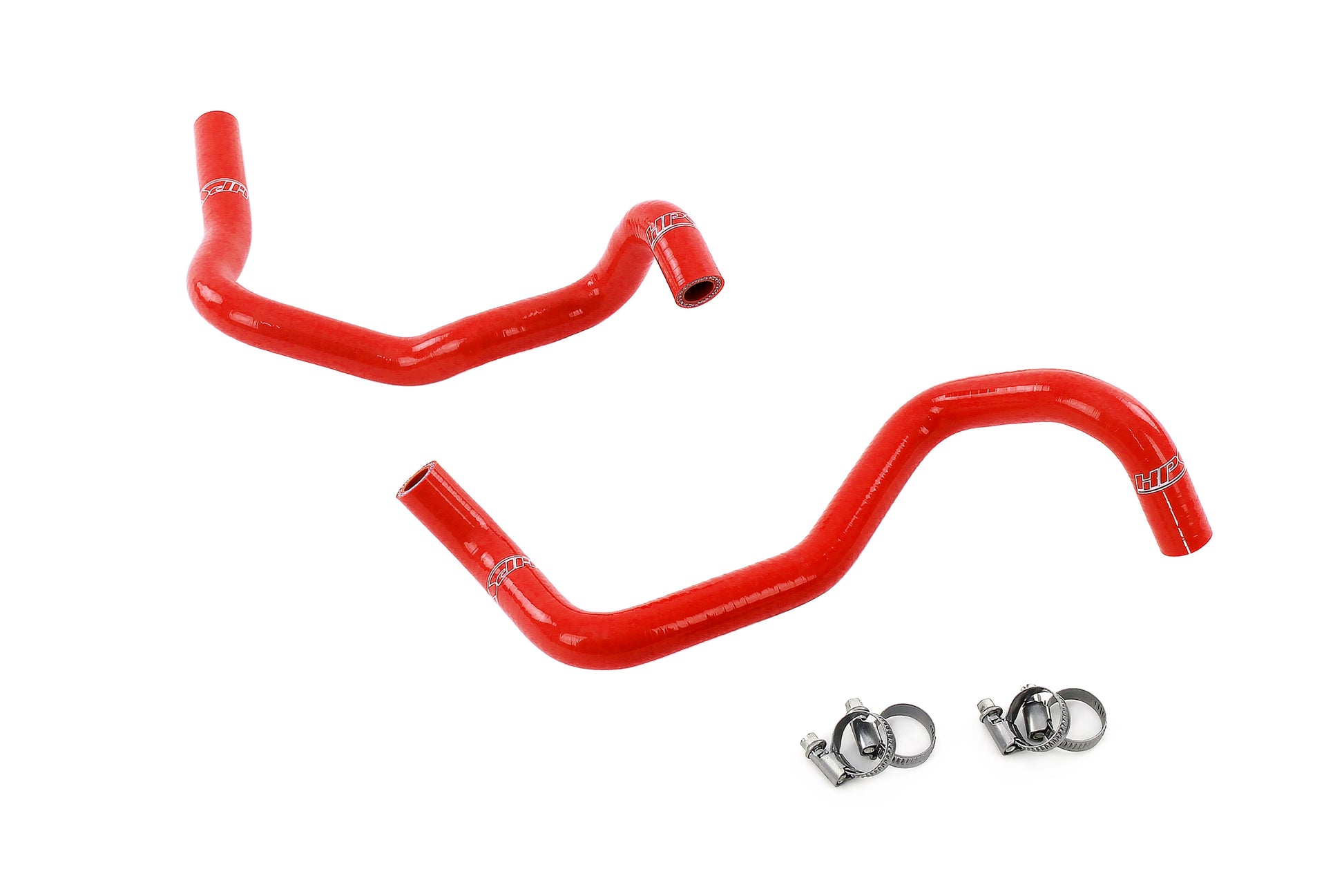 HPS Performance High Temp Reinforced Silicone Heater Coolant Hose Kit Red 57-2131H-RED