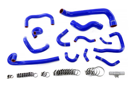 HPS Silicone Radiator Heater and Ancillary Coolant Hose Kit 1995-1998 Nissan Skyline GTR R33 RB26DETT BCNR33 Blue 57-2135-BLUE