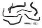 HPS Performance High Temp Reinforced Silicone Radiator Heater and expansion tank Coolant Hose Kit Black 57-2149-BLK