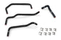 HPS Performance High Temp Reinforced Silicone Ancillary Coolant Hose Kit Black 57-2158-BLK