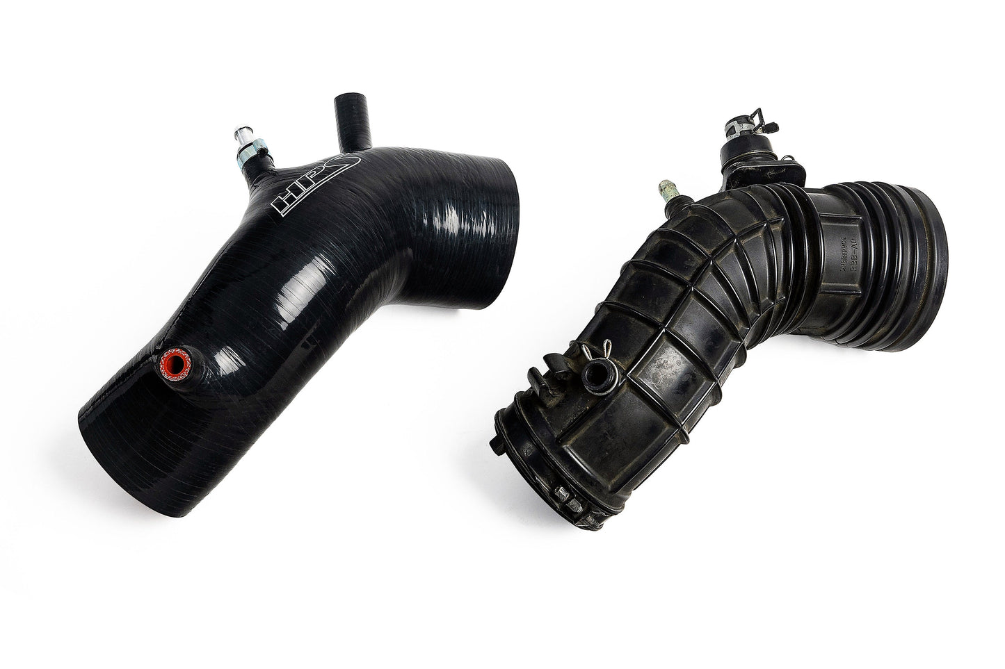 HPS Performance High Temp Reinforced Silicone Air Intake Hose Kit, Black, 2004-2008 Acura TSX 2.4L