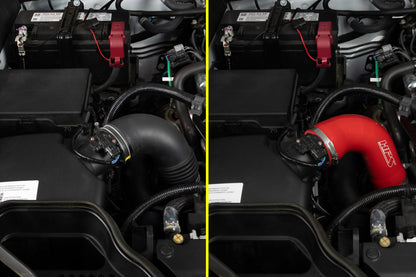 HPS Performance High Temp Reinforced Silicone Air Intake Hose Kit, Red, 24-25 Toyota Land Cruiser/ 24-25 Tacoma/  2025 Toyota 4Runner