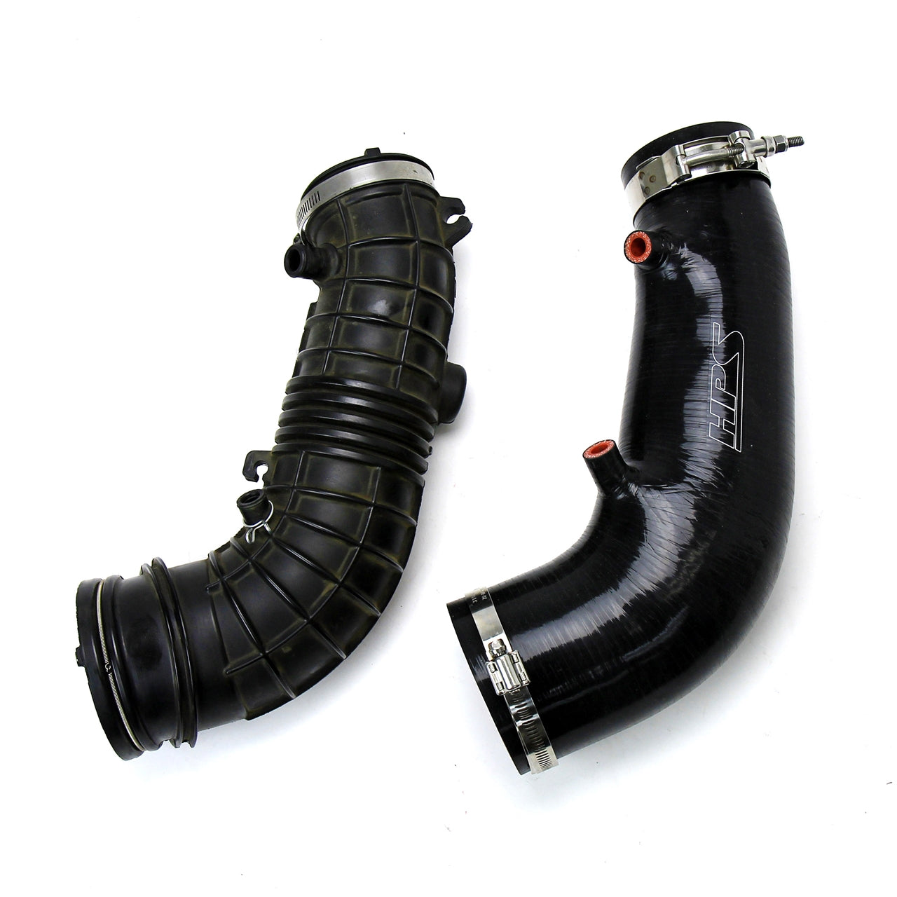 HPS Performance High Temp Reinforced Silicone Air Intake Hose Kit, Black, 2006-2009 Honda S2000 AP2 2.2L F22 drive-by-wire