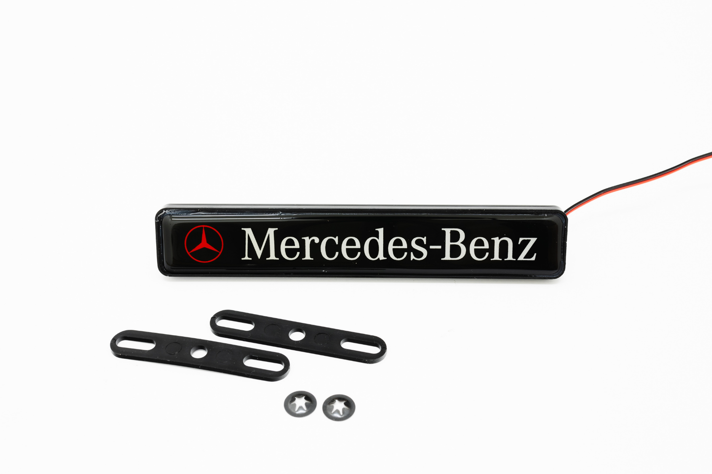 Mercedes Benz LED Light Car Front Grille Name Badge Illuminated Emblem