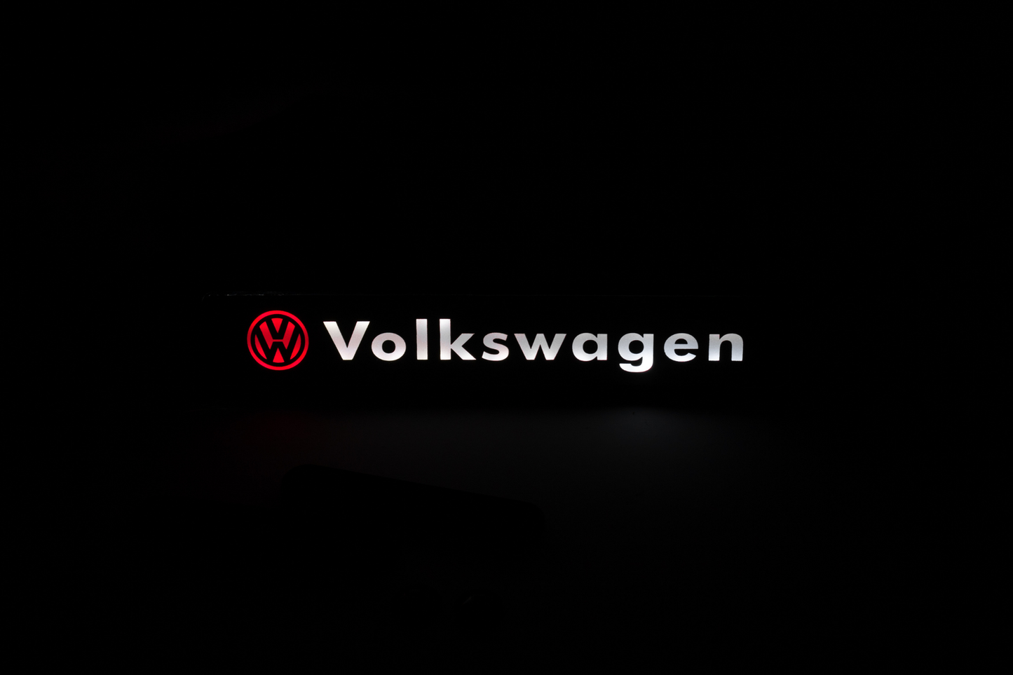Volkswagen LED Light Car Front Grille Name Badge Illuminated Emblem
