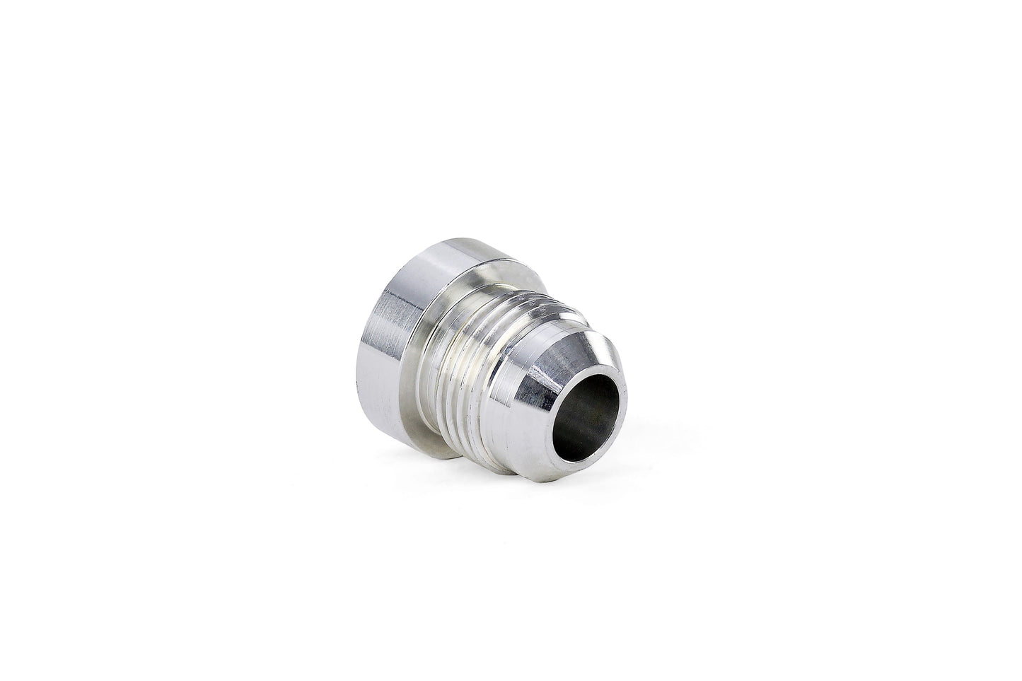 HPS Performance -3 AN Fittings Male Weld On Bung, Raw Aluminum