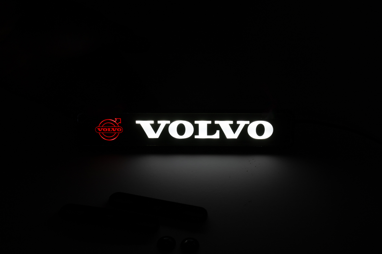 Volvo LED Light Car Front Grille Name Badge Illuminated Emblem