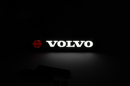 Volvo LED Light Car Front Grille Name Badge Illuminated Emblem