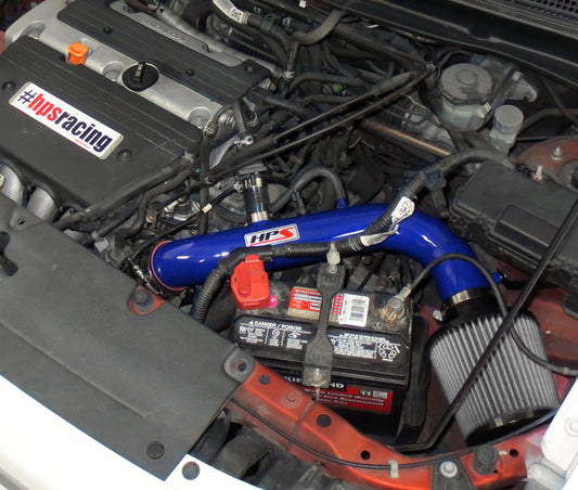 HPS Performance Air Intake Kit, Blue, 2003-2006 Honda Element 2.4L