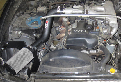HPS Performance Air Intake Kit with Heat Shield, Black, 1997-1998 Toyota Supra Non Turbo 3.0L I6