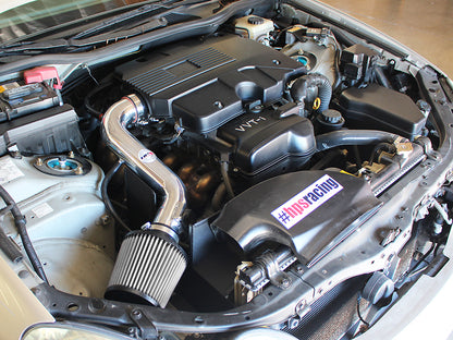 HPS Performance Air Intake Kit with Heat Shield, Polished, 2001-2005 Lexus GS300 3.0L