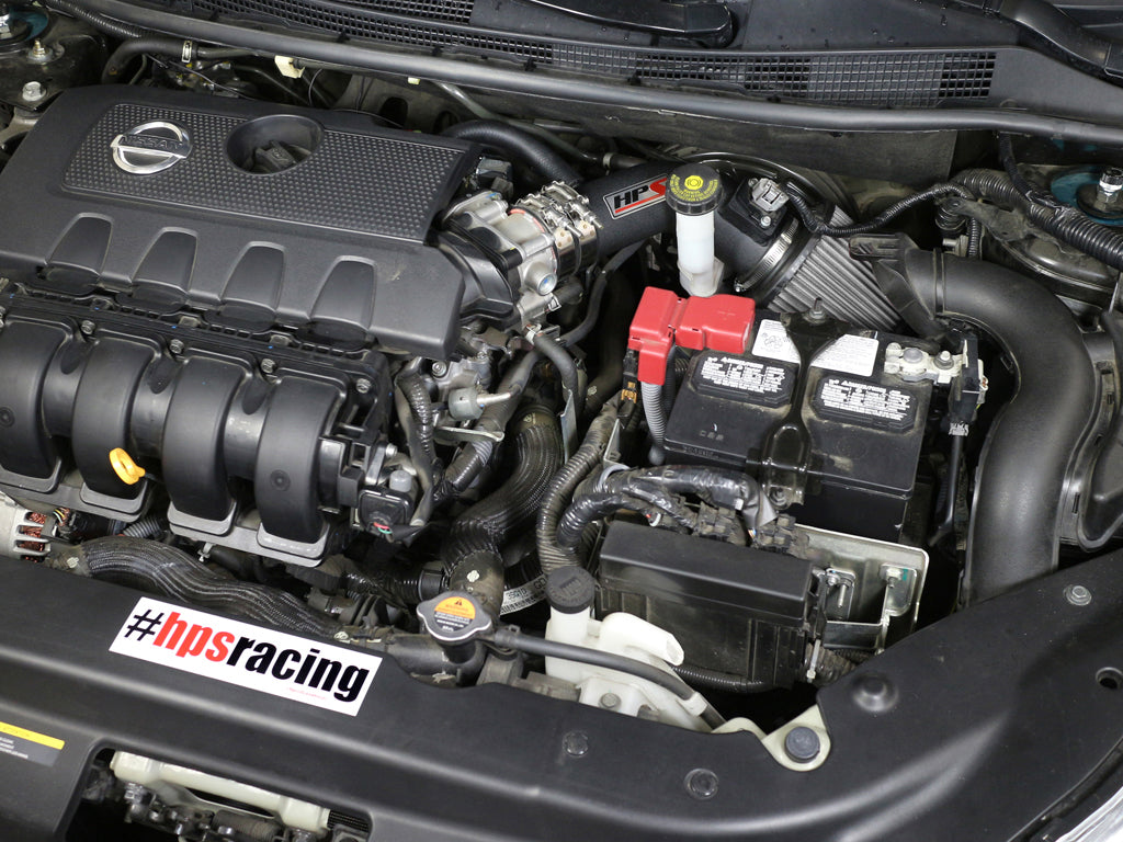 HPS Performance Air Intake Kit, Black, 2013-2019 Nissan Sentra 1.8L