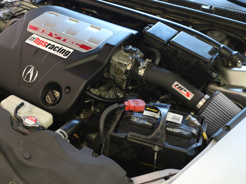 HPS Performance Air Intake Kit, Black, 04-08 Acura TL/ 07-08 Acura TL Type-S/ 03-07 Honda Accord V6
