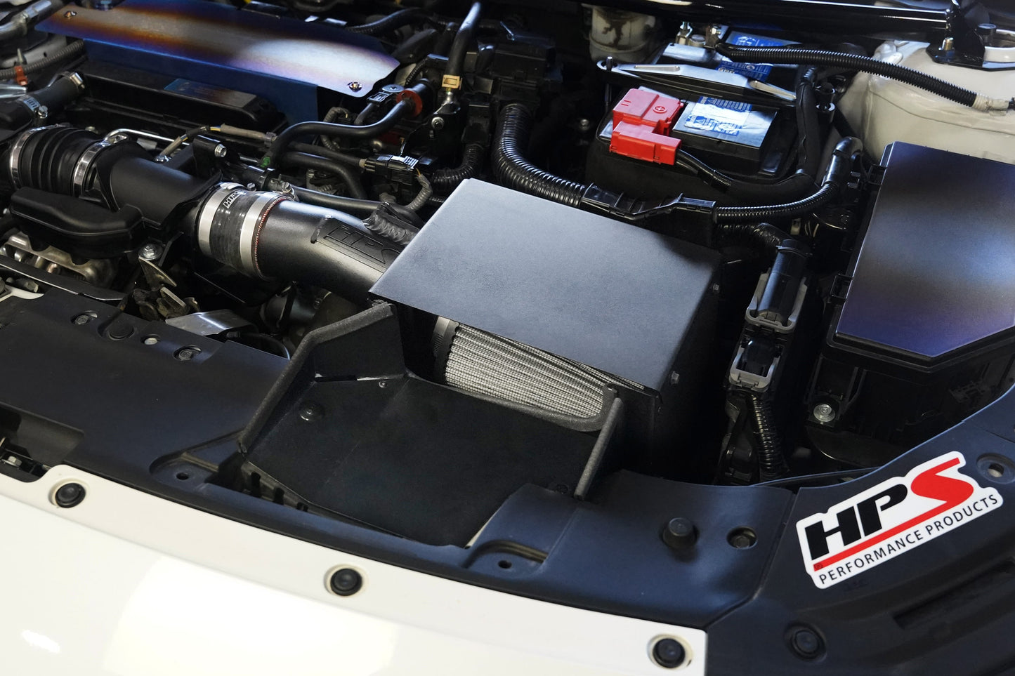 HPS Performance Air Intake Kit with Heat Shield, Polished, 2018-2022 Honda Accord 1.5L Turbo